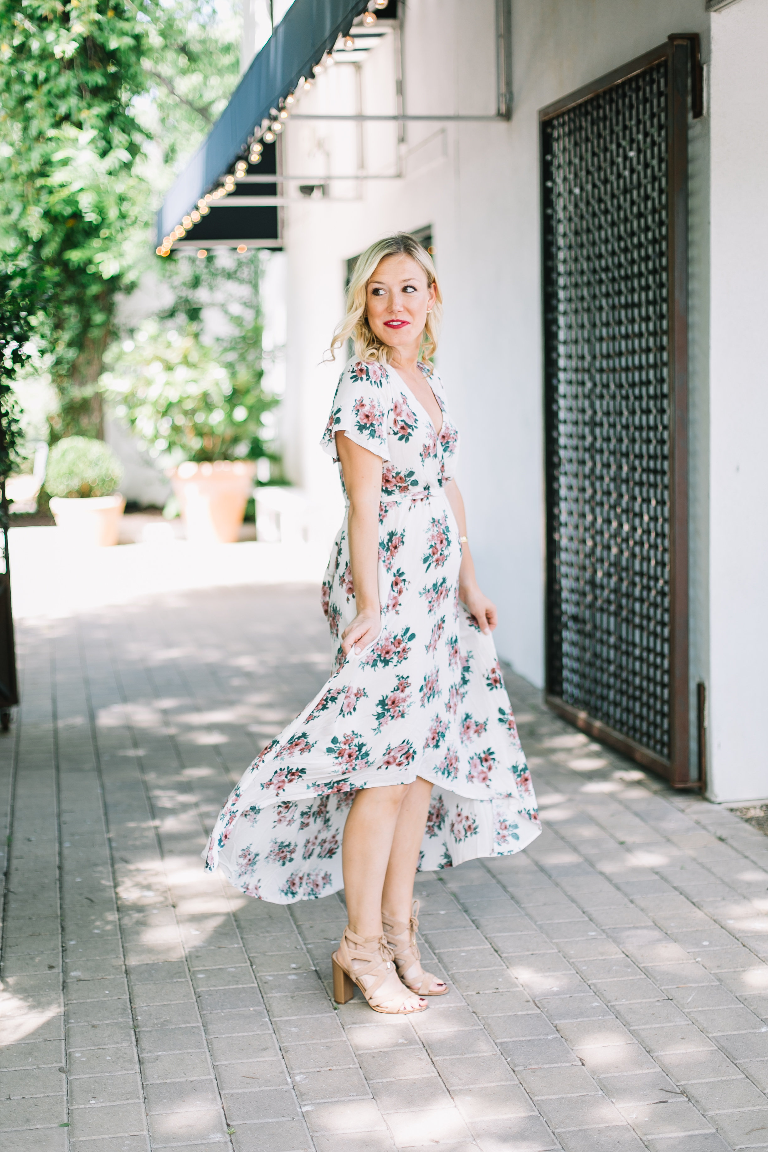 A Carefree Floral Maxi
