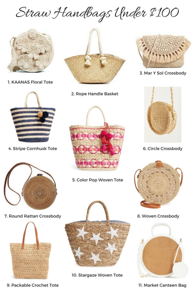 Straw Handbags Under $100 + Exciting Life Update!