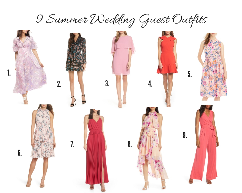 summer wedding guest outfits 2019